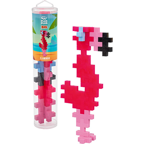 Plus Plus Big Tube Flamingo 15 Dele