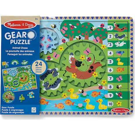 Melissa & Doug Dyre Puslespil Drejebart
