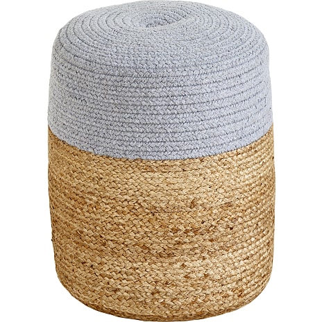 Jute Puf Grå
