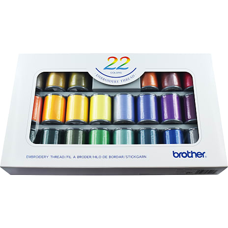 Brother SKiTCH PP1 Broderitråd 22 Farver