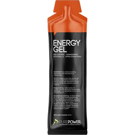 PurePower Energigel med Appelsin og Koffein