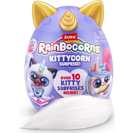 Rainbocorns Kittycorn Hvid/Sort