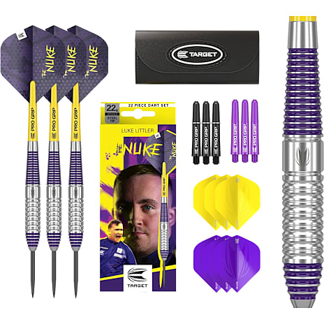 Target Darts Luke littler dartpile med pung 22 g 1 stk.