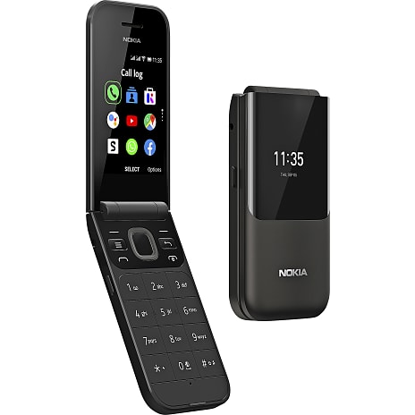 Nokia 2720 Klapmobil Sort