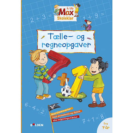 Bolden Max Skoleklar: Tælle- og Regneopgaver Aktivitetsbog