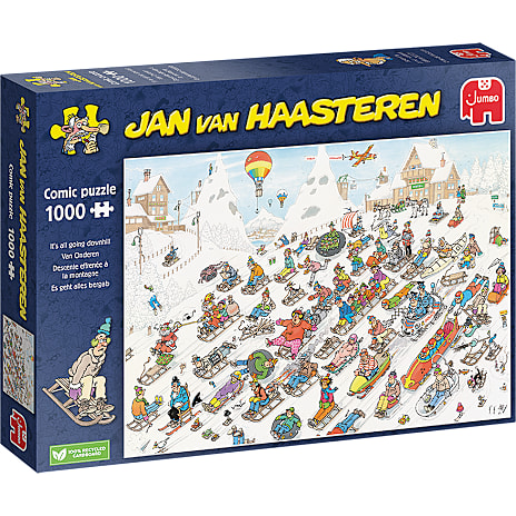 Jumbo Skiløb Puslespil 1000 Brikker