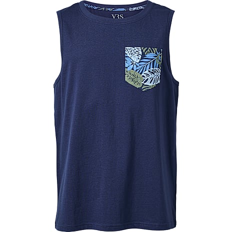 VRS herre tanktop str. 5XL - mørkeblå 1 stk.