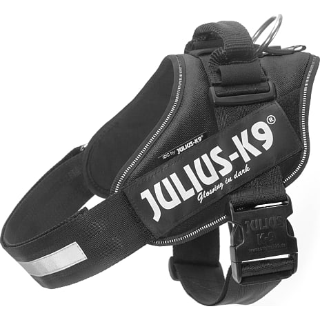 Julius-K9 Hundesele 63-85 cm Sort