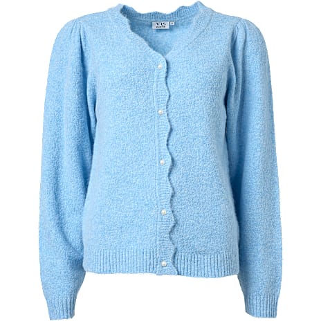VRS Dame Cardigan Str. L Blå