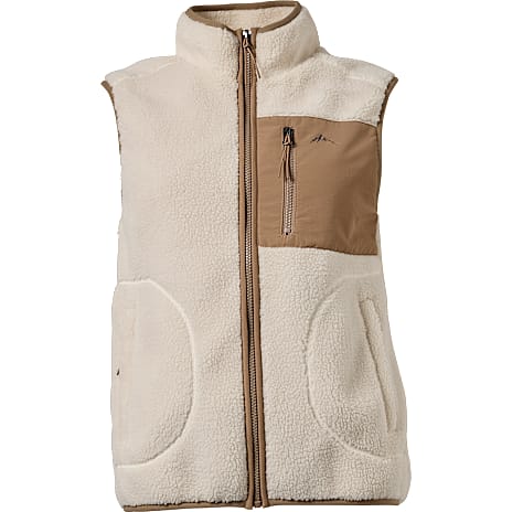 Nordic Nature Dame Fleecevest Str. 2XL Beige