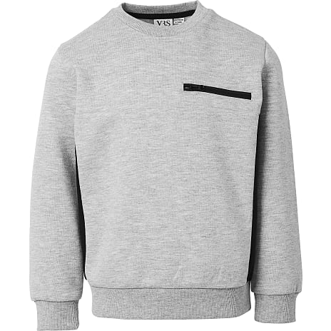 VRS Børne Sweatbluse Str. 98/104 Grå