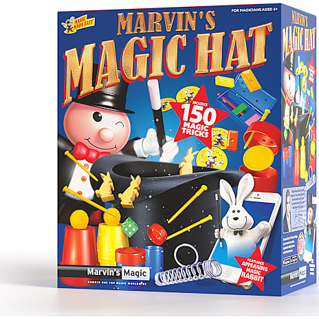 Marvins Magic Hat med kanin tryllesæt
