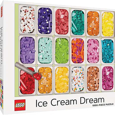 LEGO Iskugle Disk Puslespil 1000 Brikker