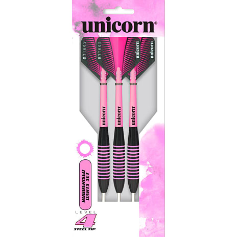Unicorn Level 4 Gummibelagt Dartpile