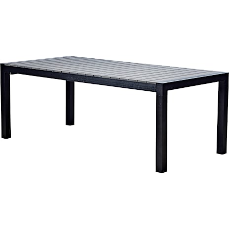 Canberra Havebord 205/275 cm Firkantet Lysegrå