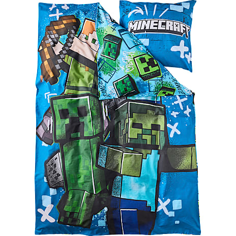 Minecraft sengetøj 140x200 cm