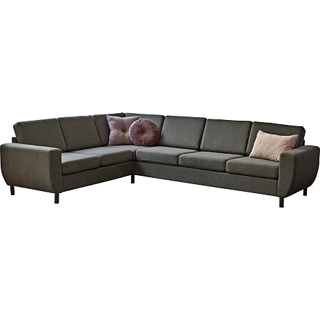 Rom Nordic vendbar hjørnesofa grøn