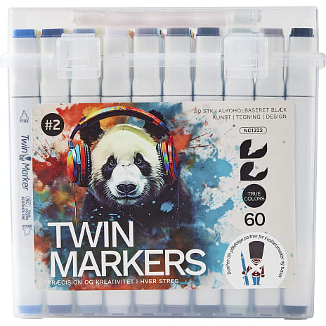 Danpen Twinmarkers 60-pak