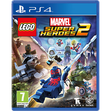 Blåt mærke Ups billede PS4: Lego Marvel Super Heroes 2 | Køb på føtex.dk!