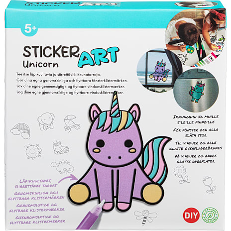 Sticker Art Vinduesklistermærker assorteret