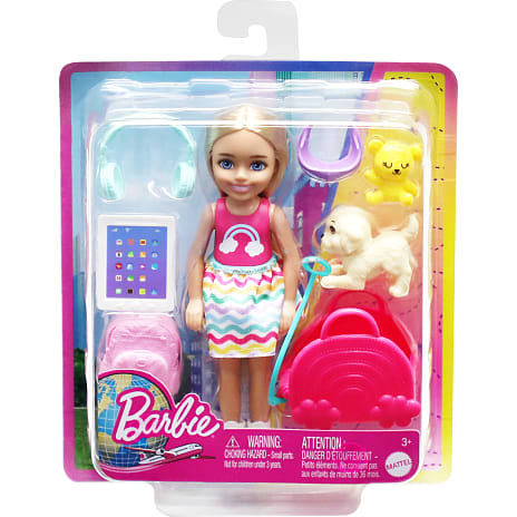 Barbie Refreshed Travel Chelsea Dukke Assorteret