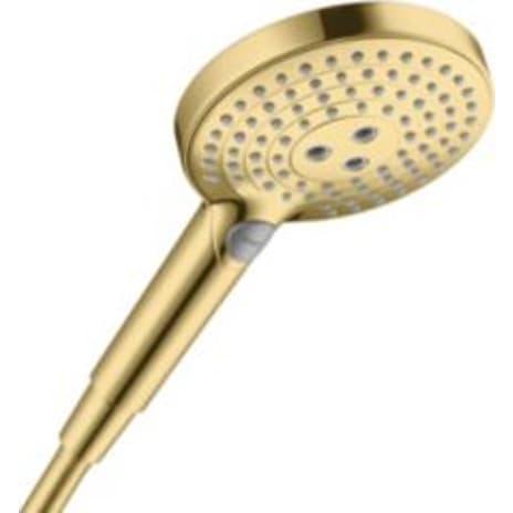 Hansgrohe RD Select S 120 Håndbruser 3Jet - Poleret Guld