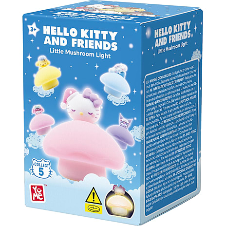 Yume Hello Kitty svampe lampe – flere varianter – assorteret 1 stk.