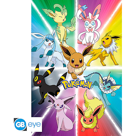 Pokémon Eevee Plakat 91,5 x 61 cm