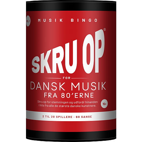 SMSCS Games Skru Op For Dansk Musik Fra 80'erne Musikbingo