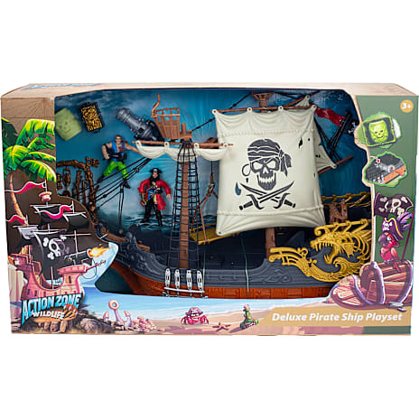 Action Zone Deluxe Piratskib Legesæt
