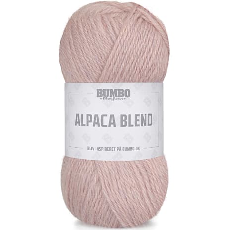 Bumbo By Mayflower Alpaka Uldblandingsgarn Lys Rosa 014
