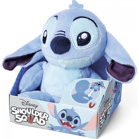 Disney Stitch Plys Magnetisk Skulder Bamse 12 cm