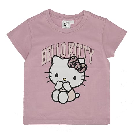 Licens Hello Kitty T-shirt str. 122/128 - rosa 1 stk.