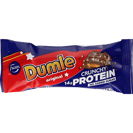 Fazer Dumle crunchy protein bar 45 g