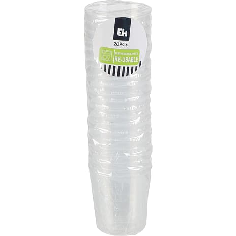 Andre Mærker Shotglas i plast 20-pak - 30 ml 1 stk.