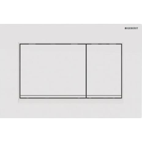 Geberit Sigma30 Betjeningsplade Alpin-Hvid