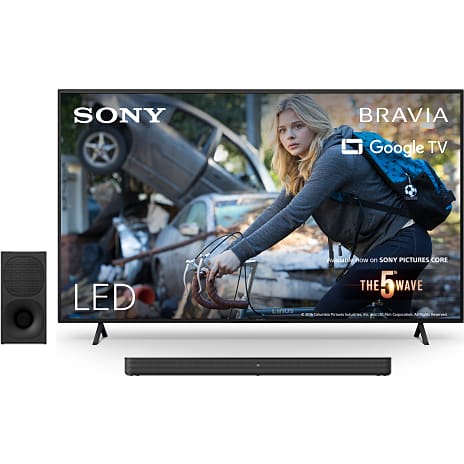 Sony 65" LCD TV KD65X75WL med HT-S400 Soundbar