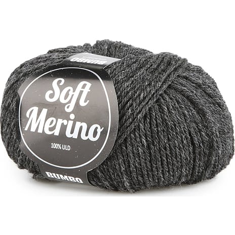 Bumbo By Mayflower BUMBO Soft Merino Uldgarn - Mørk grå 106 1 stk.
