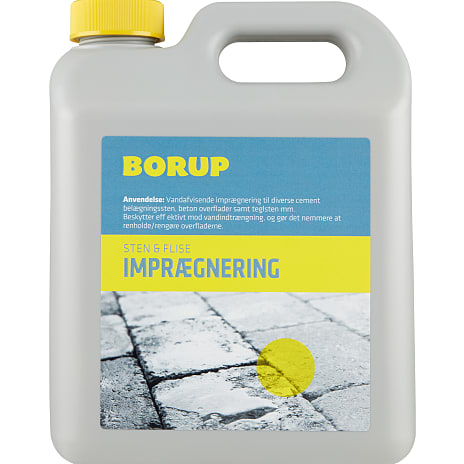 Borup Imprægnering til Sten & Fliser 2,5 liter 2500 ml