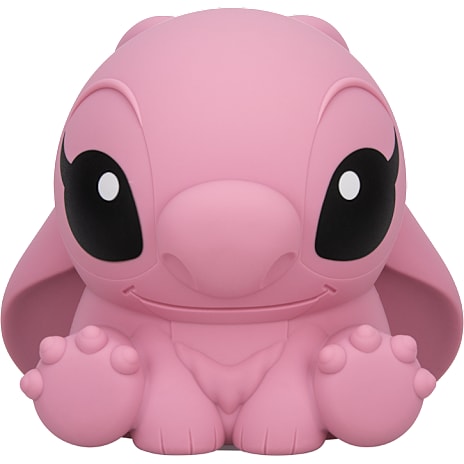 Disney Angel SquishyGlo Silikonelampe med Timer Lyserød