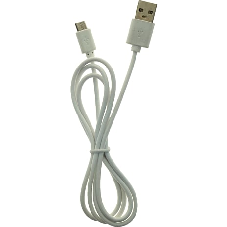 Sinox One Micro USB USB A 1 meter - hvid | Køb på føtex.dk!