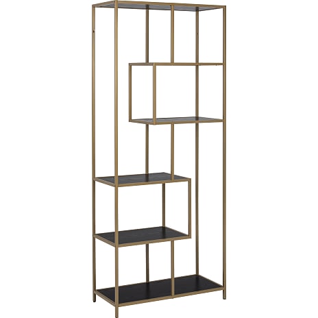 AC Design Furniture Southall Reol Guldfarvet