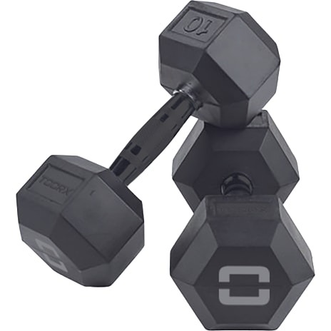 Toorx Hexagon Gummi Håndvægt 35 kg