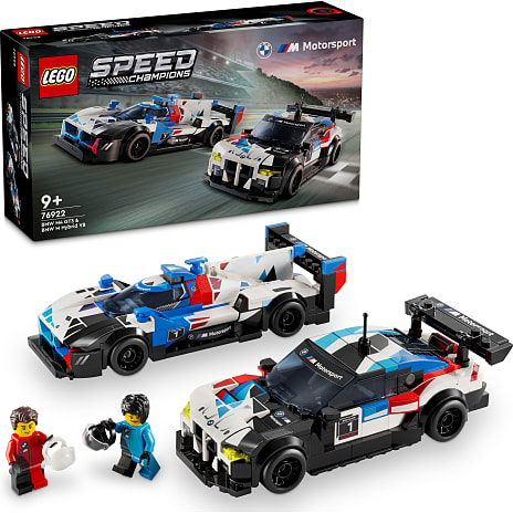 LEGO Speed Champions BMW M4 GT3 og BMW M Hybrid V8-racerbiler 76922