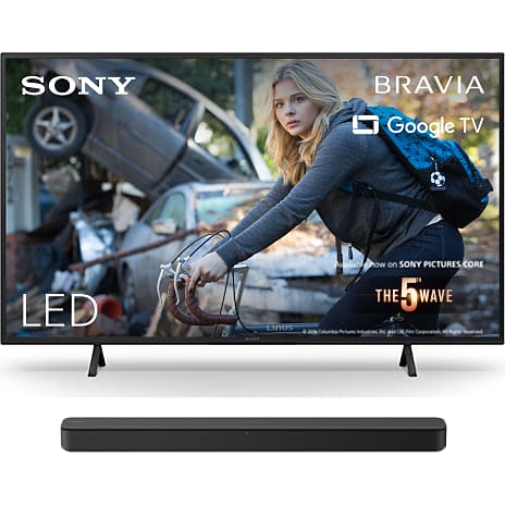 Sony 55" LCD TV KD55X75WL med soundbar