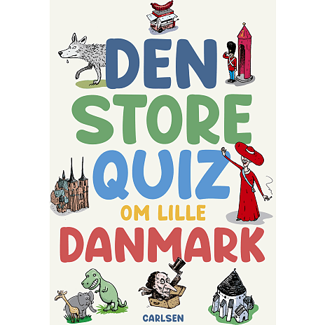 Carlsen Den stor quiz bog om lille Danmark