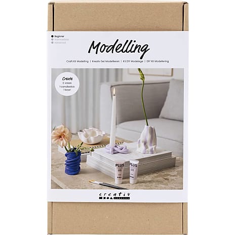 Creativ Company DIY Kit Modellering Krukker og Vaser