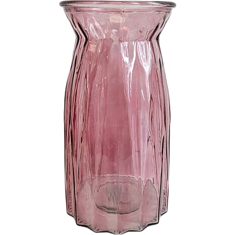 Glasvase rosa