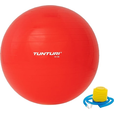 Tunturi Træningsbold 65 cm Rød