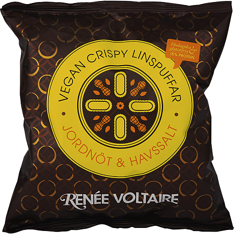 Renée Voltaire Linsesnacks med Jordnødder og Havsalt Øko